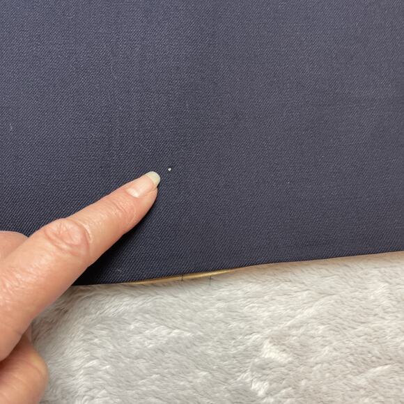 Vintage Bill Blass Nautical Suit Blazer Mens 32L Navy Wool Peak Double Breasted - Picture 14 of 16